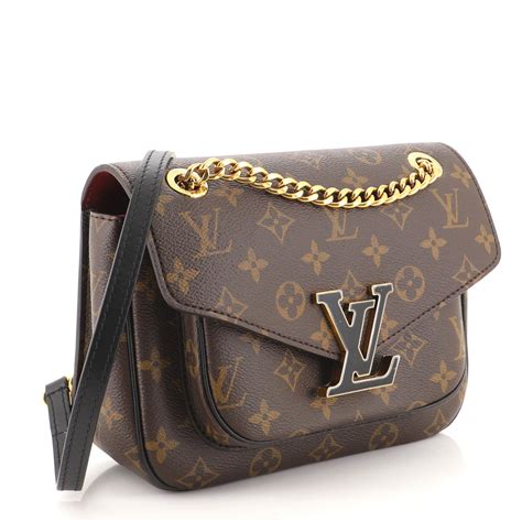 louis vuitton passy monogram bag|Louis Vuitton two tone bag.